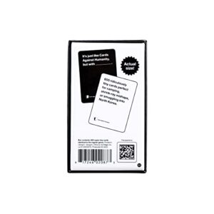 Cards Against Humanity: Tiny Edition • Miniature Main Game with 600 Ridiculously Tiny Cards