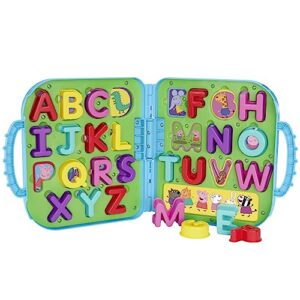 Peppa Pig Peppa’s Alphabet Case, ABC Toys, Puzzle Preschool Toys for 3 Year Olds and Up