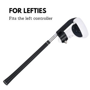 VR Golf Club Attachment for Oculus Quest 2 Controller Accessories Enhanced Golf+ Gaming Experience (2pcs)