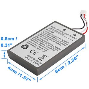 OSTENT 2000mAh 3.65V Lithium Ion Li-ion Rechargeable Battery Pack Replacement for Sony PS5 DualSense Wireless Controller