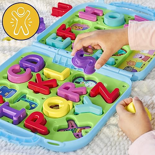 Peppa Pig Peppa’s Alphabet Case, ABC Toys, Puzzle Preschool Toys for 3 Year Olds and Up