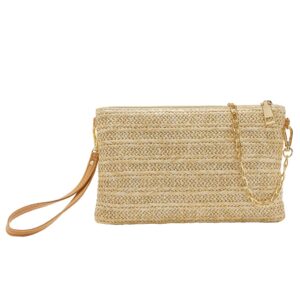 SINGBO Crossbody Summer Bag for Women Beach Straw Purse with Strap