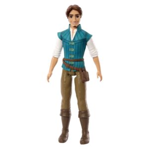 Mattel Disney Princess Toys, Flynn Rider Fashion Doll in Signature Outfit Inspired by the Disney Movie Tangled, Posable Character