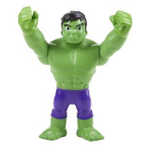 Spidey and His Amazing Friends Marvel Supersized Hulk 9-inch Action Figure,Preschool Super Hero Toy,Kids Ages 3 and Up,Avengers Action Figures