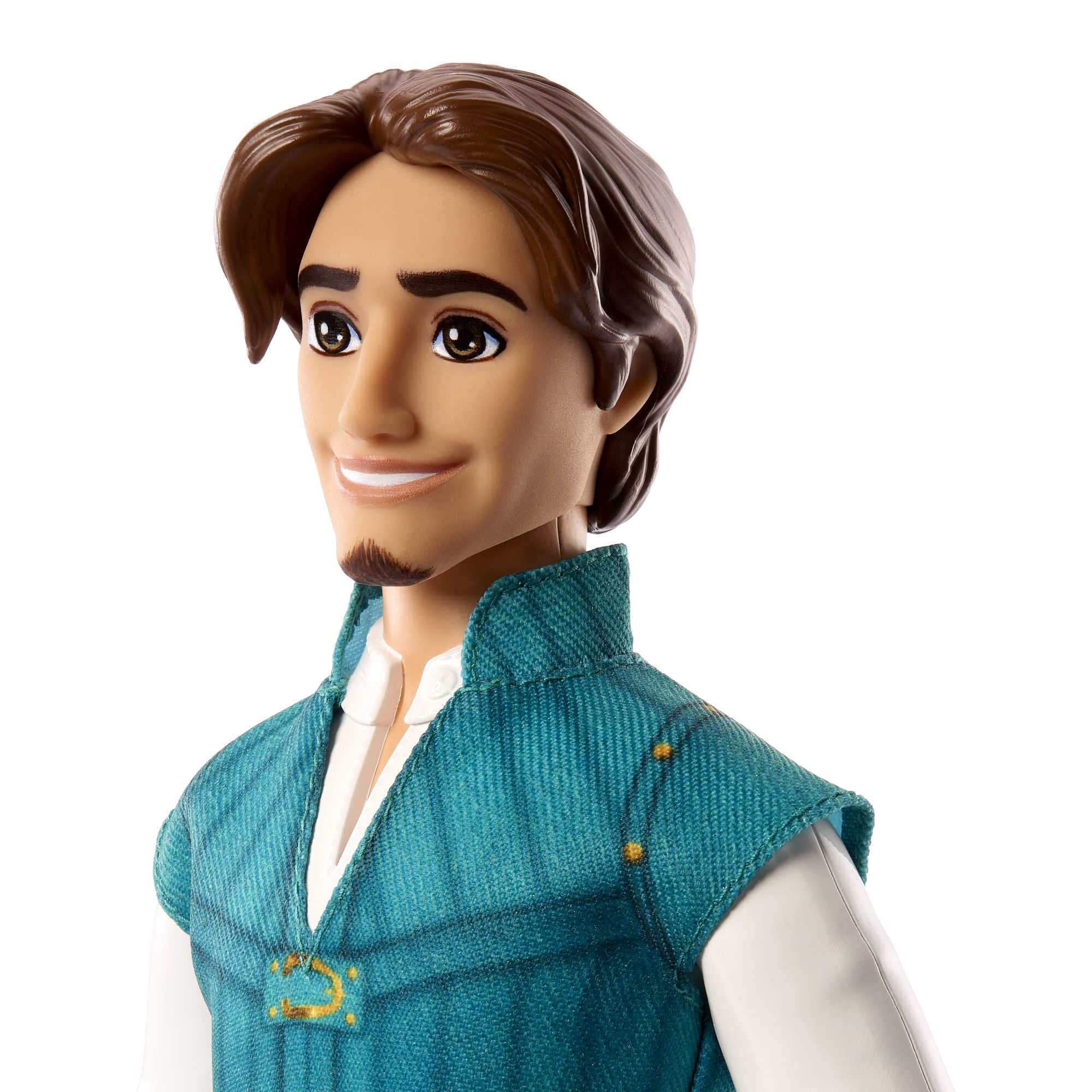 Mattel Disney Princess Toys, Flynn Rider Fashion Doll in Signature Outfit Inspired by the Disney Movie Tangled, Posable Character