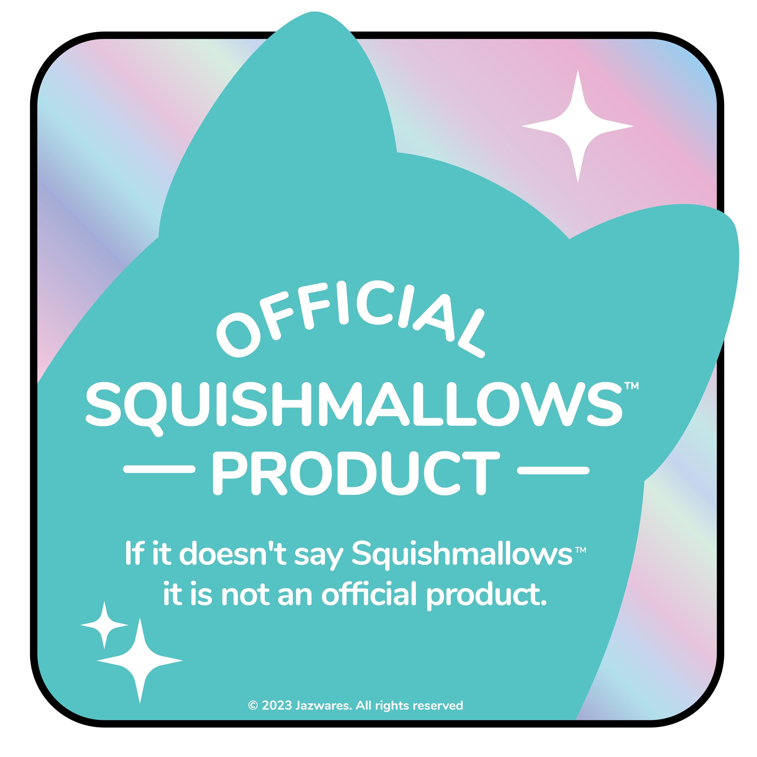 Squishmallows 8-Inch Samir Blue Whale with Sailor Hat - Little Ultrasoft Official Kelly Toy Plush