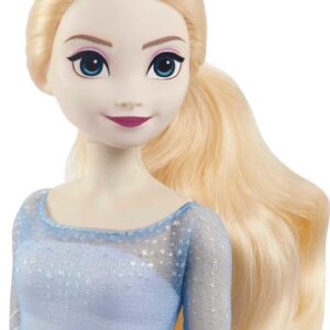 Mattel Disney Frozen Toys, Elsa Fashion Doll & Horse-Shaped Water Nokk Figure, Set Inspired by Mattel Disney's Frozen 2 Movie