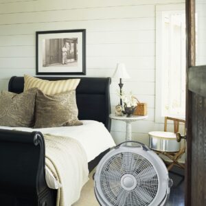 20" Air Circulator Wind Machine, 3-Speed Floor Fan with Pivoting Head, A20301, Gray