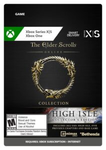 the elder scrolls online collection: high isle collector’s edition - xbox [digital code]