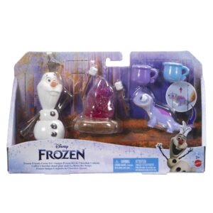 Mattel Disney Frozen Toys, Set with Olaf & Bruni Figures, PLus 5 Campfire Accessories, Inspired by Mattel Disney Frozen 2 Movie