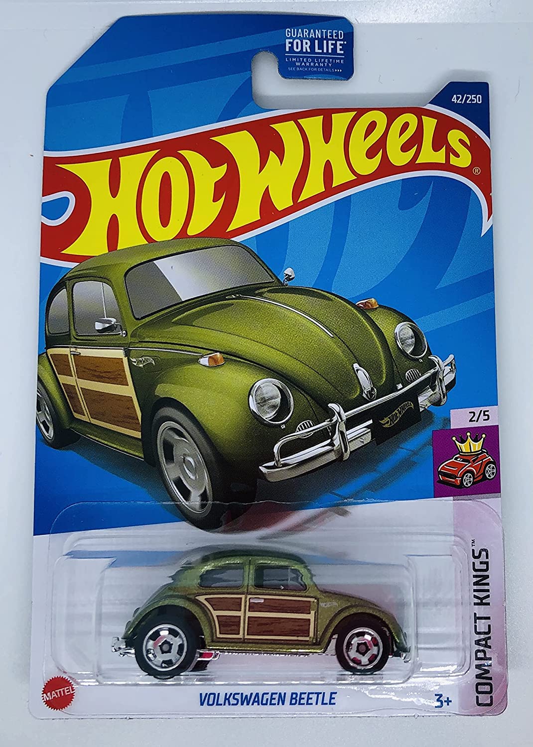 Hot Wheels 2022 - Volkswagen Beetle - Compact Kings - 2/5 - Green