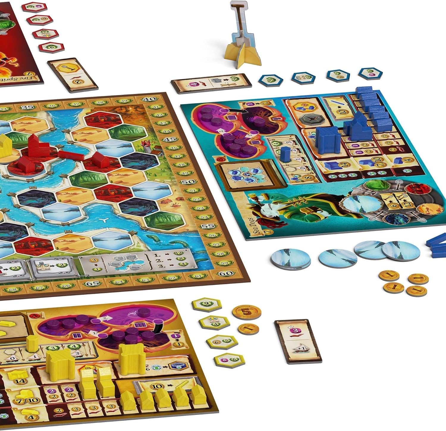 Capstone Games Terra Nova - Simplified Version of Terra Mystica Board Game, Capstone Games, Ages 14+