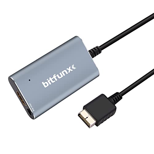 HDMI Adapter for PS1 / PS2, HDMI Converter with RGB/YPbPr Switch for Playstation 1/2 Game Console