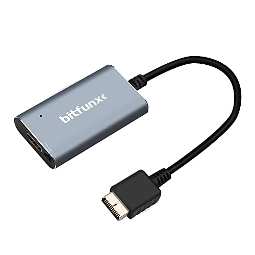 HDMI Adapter for PS1 / PS2, HDMI Converter with RGB/YPbPr Switch for Playstation 1/2 Game Console