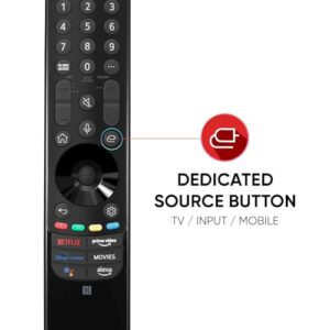 LG Magic Remote w/Magic Tap (NFC) MR22GN, 2022