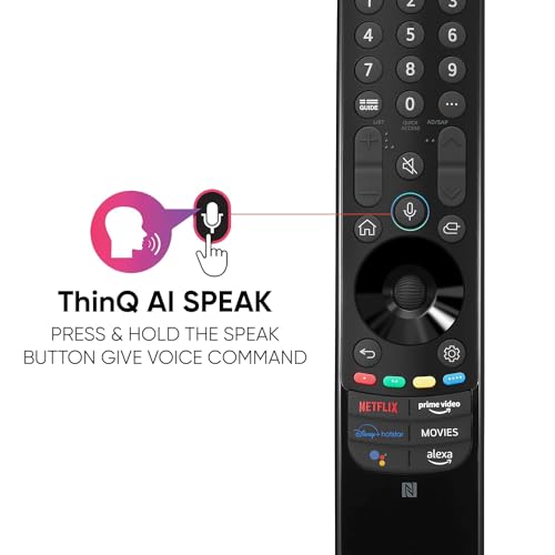 LG Magic Remote w/Magic Tap (NFC) MR22GN, 2022