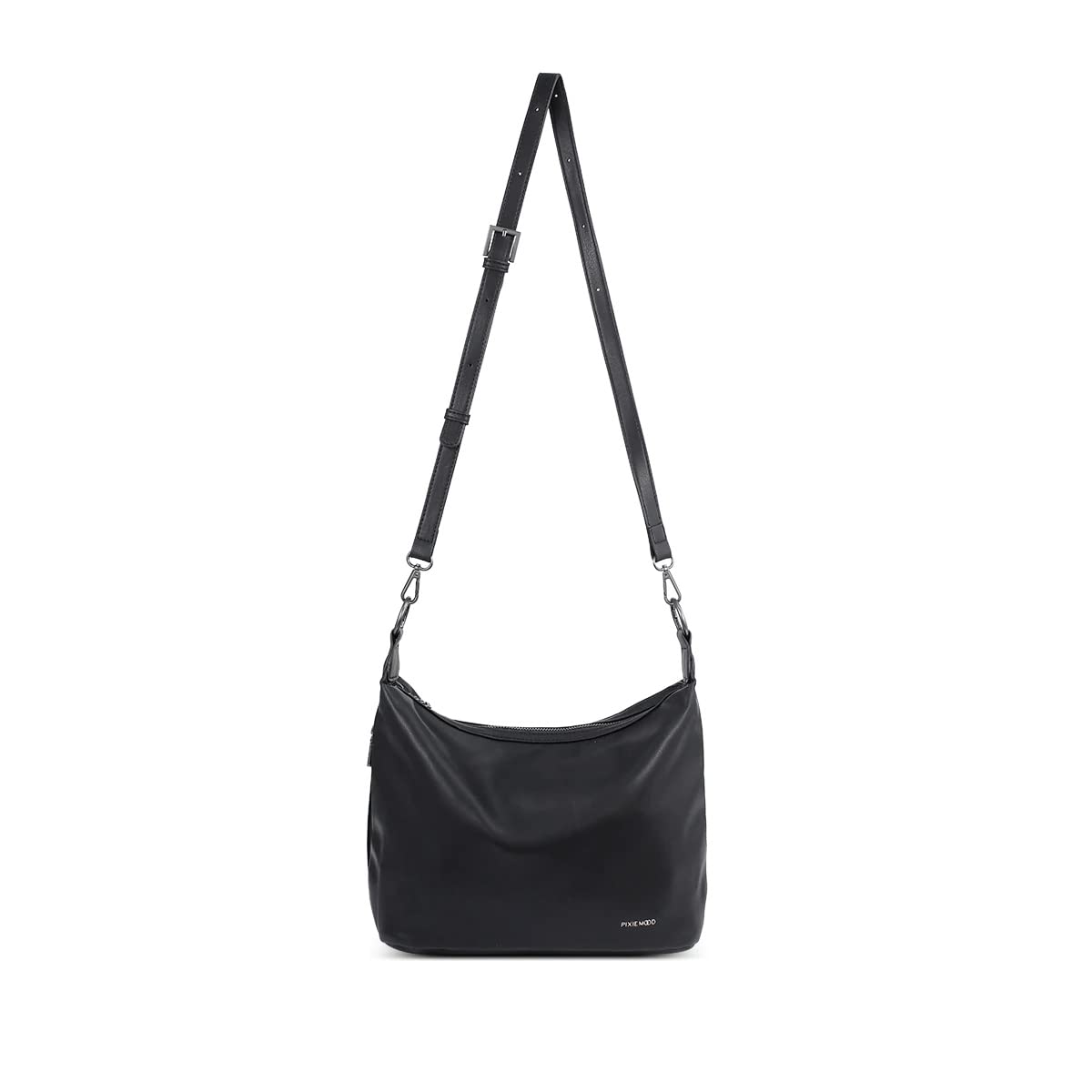 Pixie Mood Tiana 13 x 10.5 Vegan Leather Shoulder Bag, Black