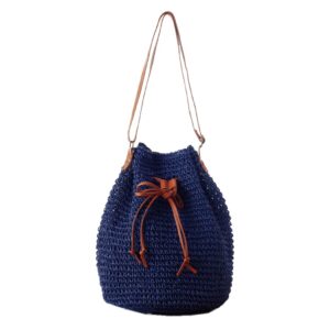 fairysan blue bucket shoulder bags