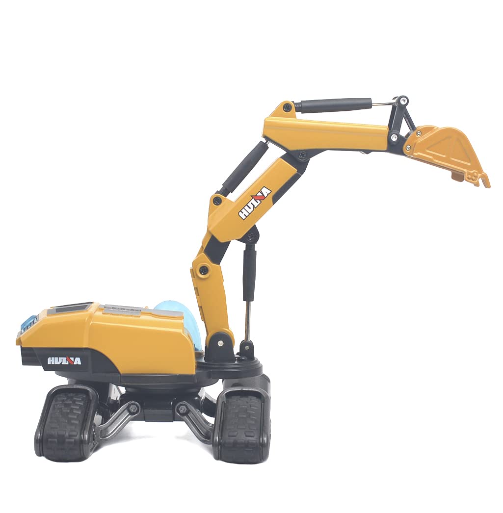 Ailejia Excavator Toy Vehicle Construction Toys, Engineering 1/50 Scale Concept Hydraulic Excavator Toys for Boys (Concept Excavator)