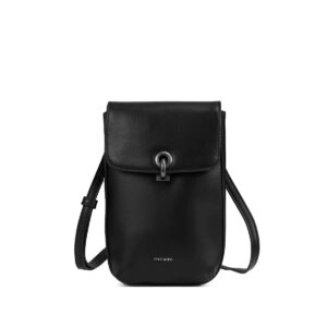 Pixie Mood Nyla 5.5 x 8 Vegan Leather Crossbody Bag, Black