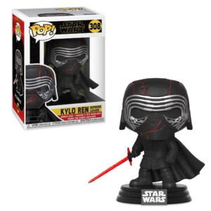 POP Star Wars: The Rise of Skywalker - Supreme Leader Kylo Ren Funko Vinyl Figure (Bundled with Compatible Box Protector Case), Multicolor, 3.75 inches