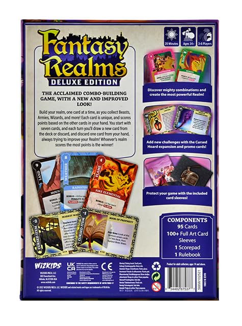 WizKids Fantasy Realms: Deluxe Edition