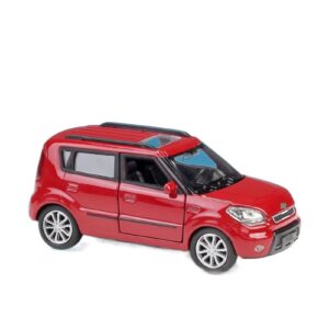 HYKYYDS for Kia Soul Alloy Pull Back Toys Car Model Vehicles 1:36 (Color : Red)