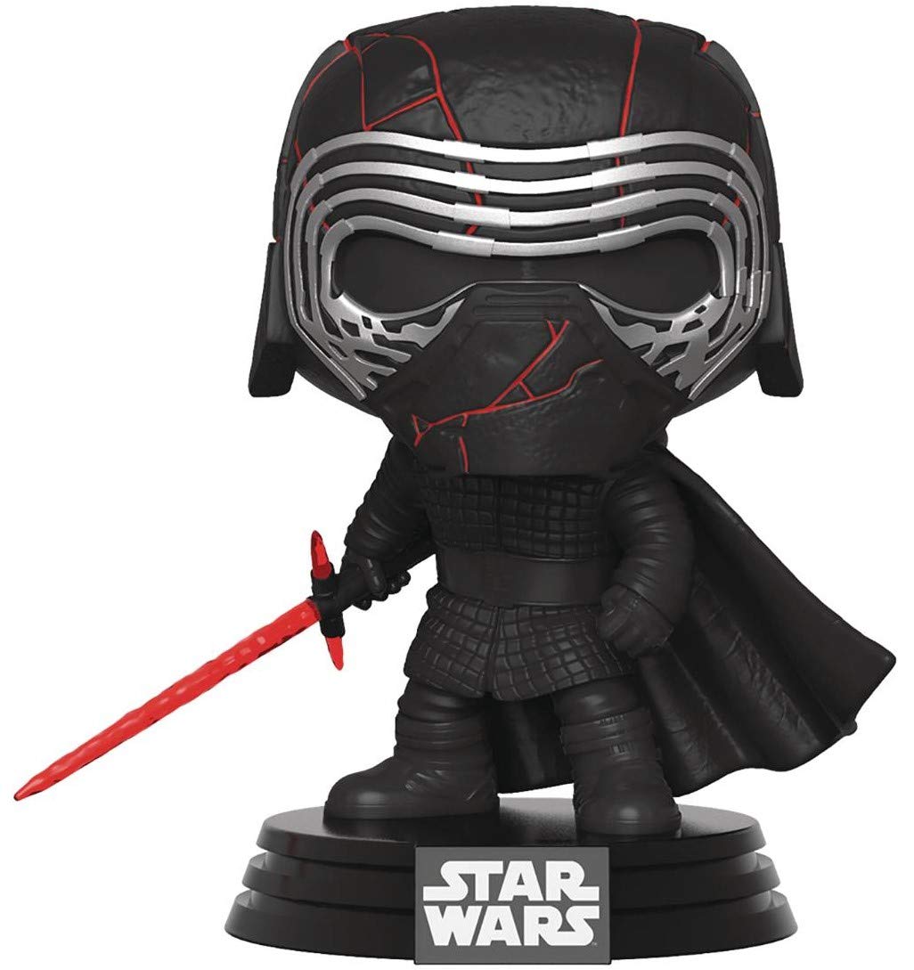 POP Star Wars: The Rise of Skywalker - Supreme Leader Kylo Ren Funko Vinyl Figure (Bundled with Compatible Box Protector Case), Multicolor, 3.75 inches