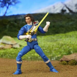 Power Rangers Lightning Collection Dino Charge Blue Ranger 6-inch Action Figure, Toys and Action Figures for Kids Ages 4 and Up