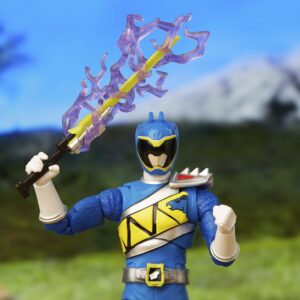 Power Rangers Lightning Collection Dino Charge Blue Ranger 6-inch Action Figure, Toys and Action Figures for Kids Ages 4 and Up