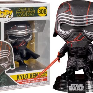 POP Star Wars: The Rise of Skywalker - Supreme Leader Kylo Ren Funko Vinyl Figure (Bundled with Compatible Box Protector Case), Multicolor, 3.75 inches