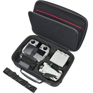 raiace hard travel carrying case compatible with dji mini 3 pro and its accessories. (case only)