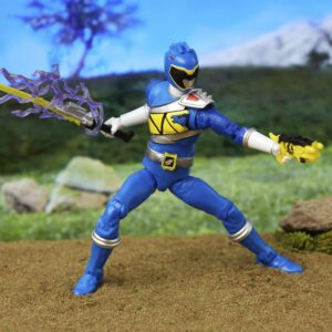 Power Rangers Lightning Collection Dino Charge Blue Ranger 6-inch Action Figure, Toys and Action Figures for Kids Ages 4 and Up