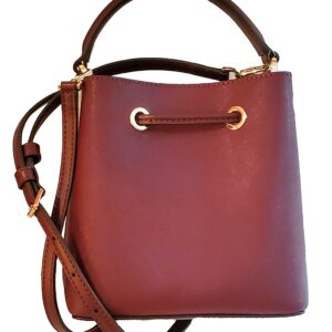 Michael Kors Suri Small Bucket Crossbody Bag Merlot