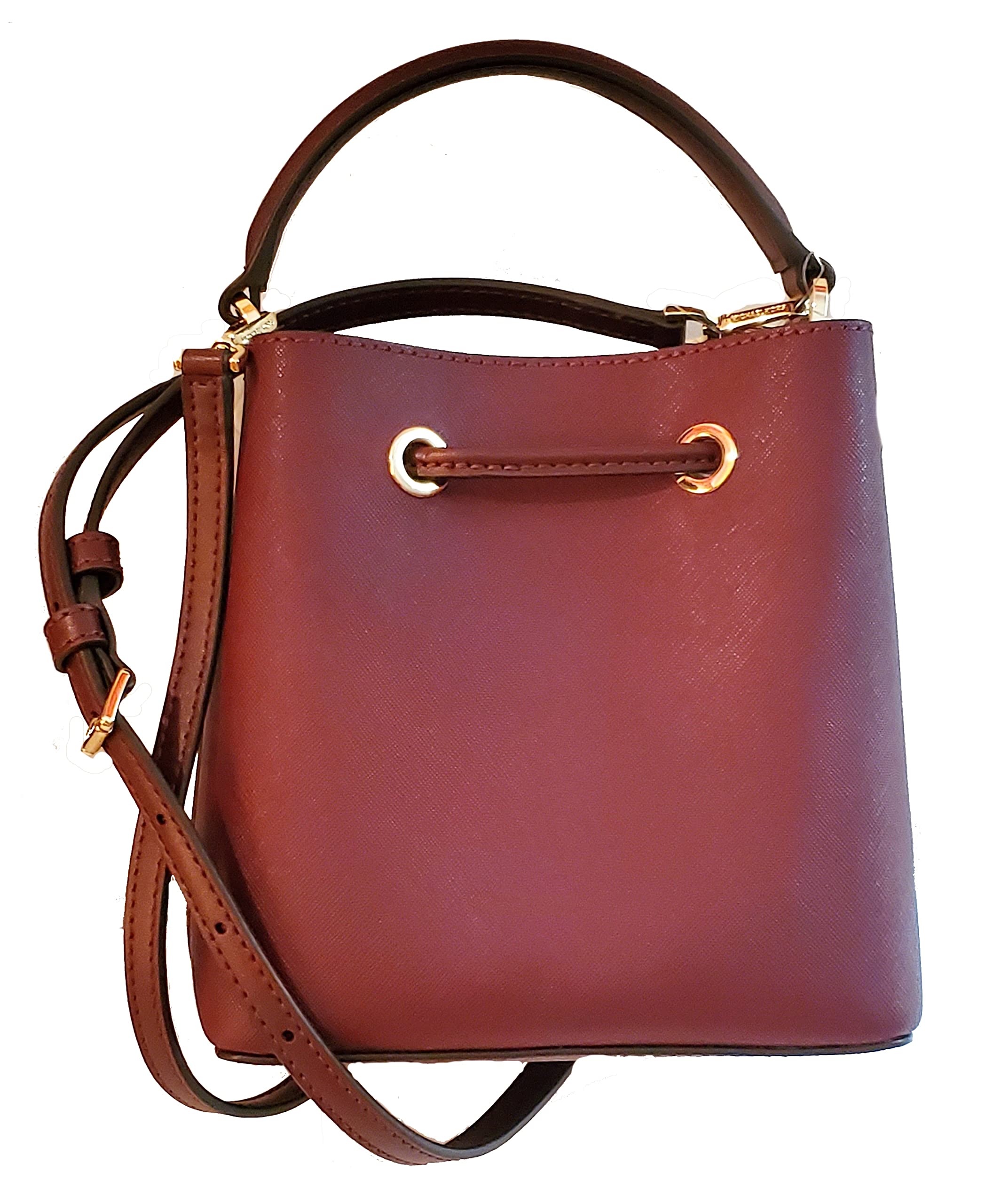 Michael Kors Suri Small Bucket Crossbody Bag Merlot