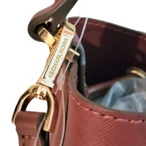 Michael Kors Suri Small Bucket Crossbody Bag Merlot