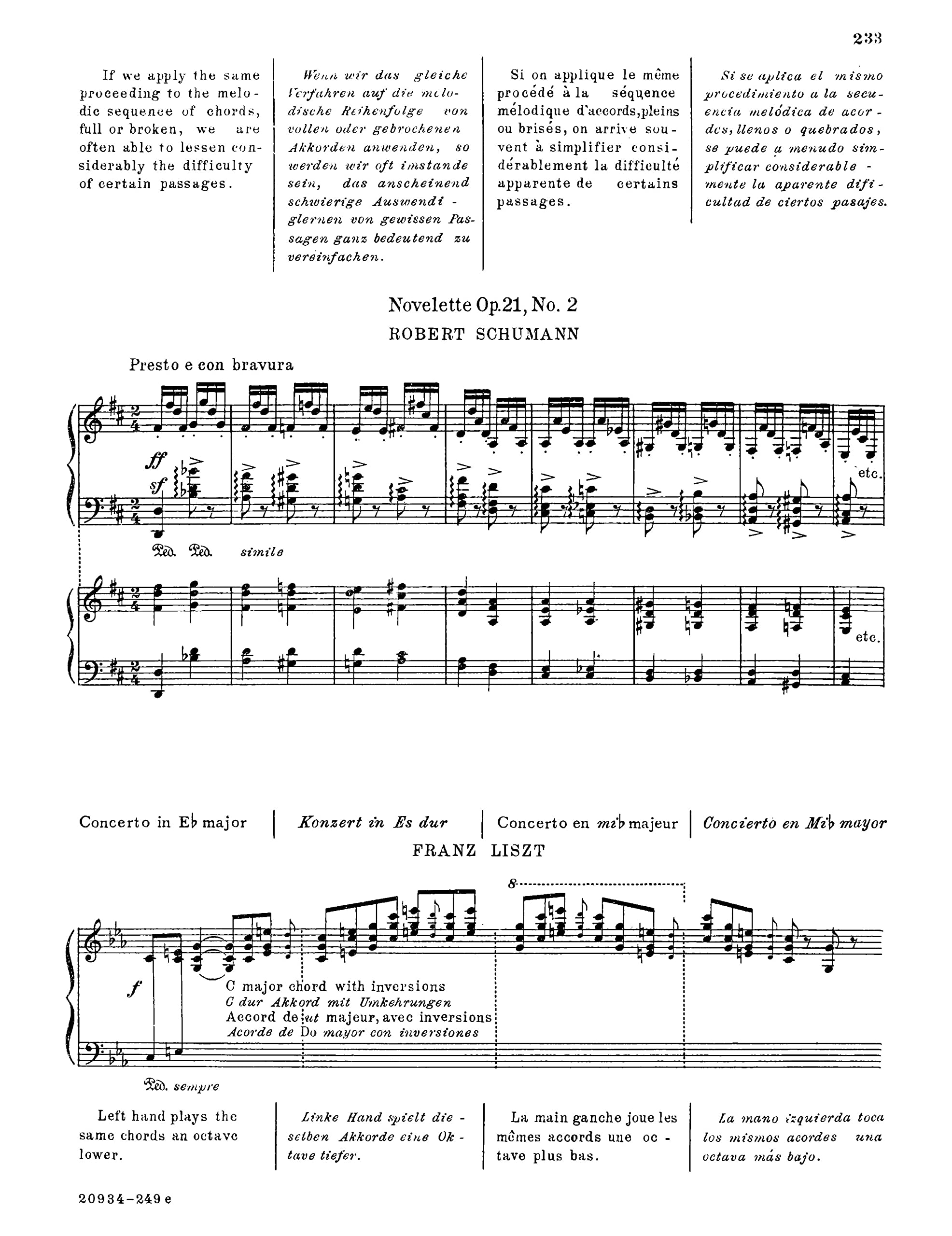 Master School of Piano Playing and Virtuosity, Book 6, School of Dynamics, Agogics, Pedal, and Memory by Alberto Jonas. [Nicely Re-Imaged student Loose Leaf Facsimile]