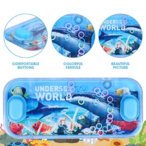 SevenQ Handheld Water Games for Girl, 8 Packs Cute Theme Water Toss Ring Game Aqua Toy Water Ring Game for Kids