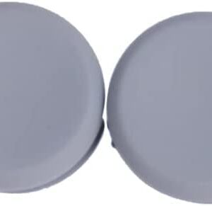 2X Joystick Cap Thumb Stick Circle Pad Caps for 3DS 3DS LL 3DS XL New 3DS LL XL Controller Replacement (Light Grey)