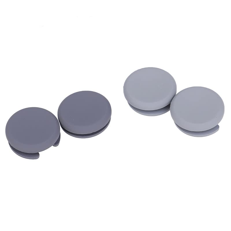 2X Joystick Cap Thumb Stick Circle Pad Caps for 3DS 3DS LL 3DS XL New 3DS LL XL Controller Replacement (Light Grey)