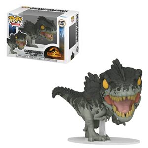 POP Jurassic World Dominion - Giganotosaurus Funko Vinyl Figure (Bundled with Compatible Box Protector Case), Multicolor, 3.75 inches