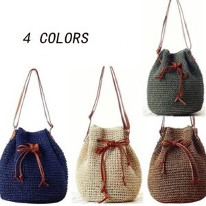 FAIRYSAN Blue Bucket Shoulder bags