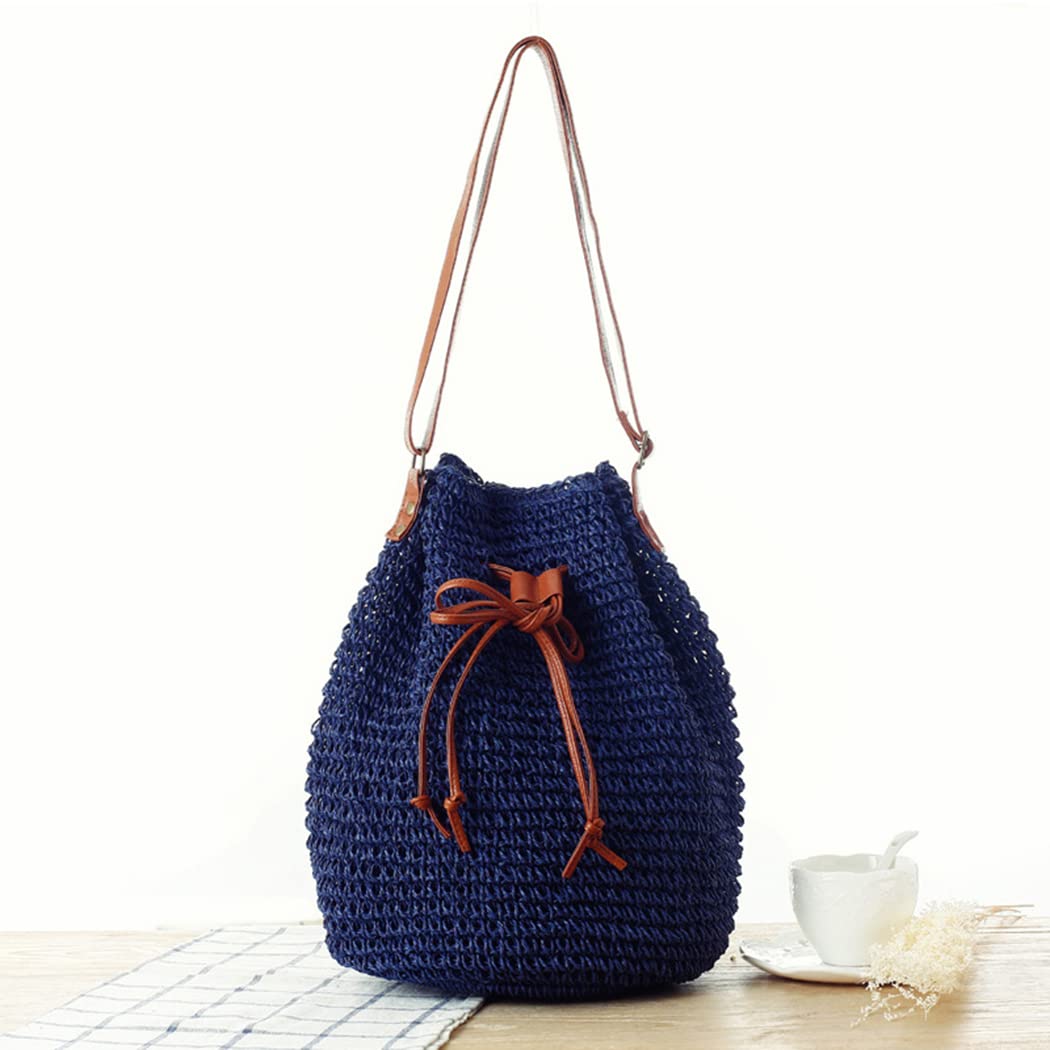 FAIRYSAN Blue Bucket Shoulder bags