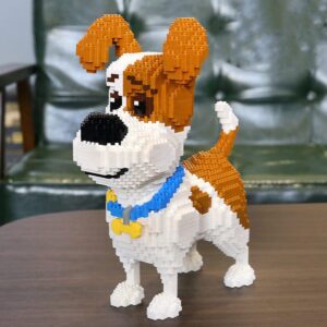 Building Block Animal Dog Micro Mini Block Dogs Building Animal Set DIY 3D Block Toy Building Blocks for Kids Or Adult 2100 Pieces