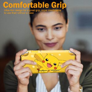 Xcitifun Designed for Nintendo Switch Lite Case Switch Lite TPU Cases for Girls Boys Kids Cute Kawaii Protective Shell Compatible with Nintendo Switch Lite Controller Carrying Cover - Character 3