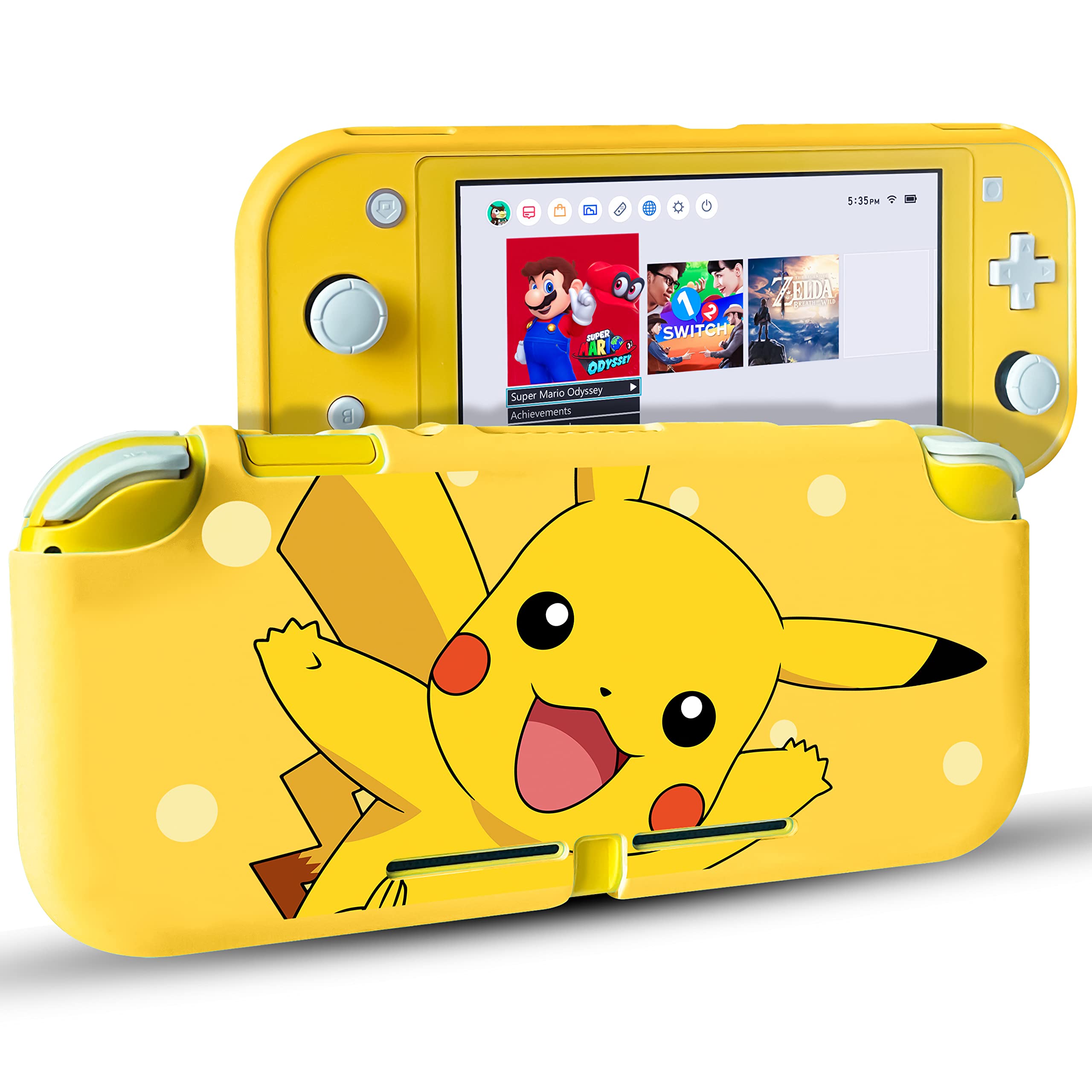 Xcitifun Designed for Nintendo Switch Lite Case Switch Lite TPU Cases for Girls Boys Kids Cute Kawaii Protective Shell Compatible with Nintendo Switch Lite Controller Carrying Cover - Character 3