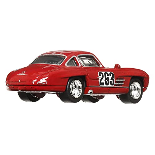 Hot Wheels Car Culture Circuit Legend, Premium 1:64 Scale Die-Cast Mercedes 300 SL, Collectable Vehicle