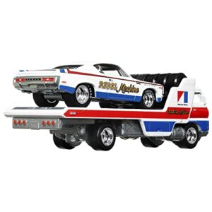 Hot Wheels Team Transport Wide Open with '70 AMC Rebel Machine