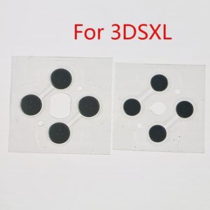 ABXY Button D-Pad Membrane Button Stickers PAD Conducting Strip for 3DS XL Replacement