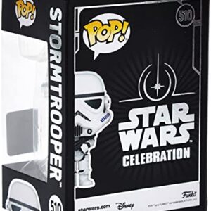 Funko POP! #510: Star Wars Celebration - Stormtrooper 3.8-in Vinyl Bobblehead - 2022 Galactic Convention Exclusive